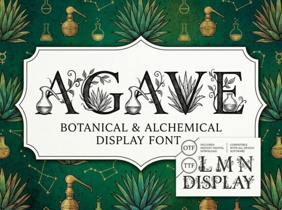 Agave: A Display Typeface for Editorial Soul