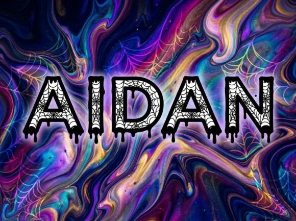Aidan: A Hauntingly Creative Display Font for Bold Brand Moments