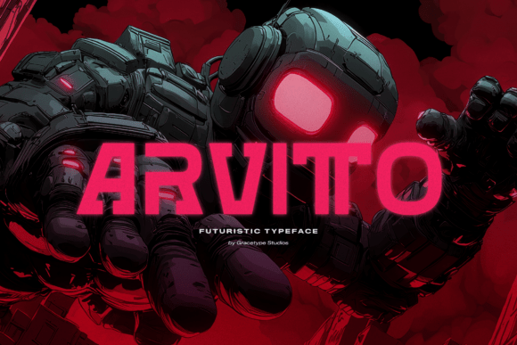 Arvitto: A Display Font That Commands Attention