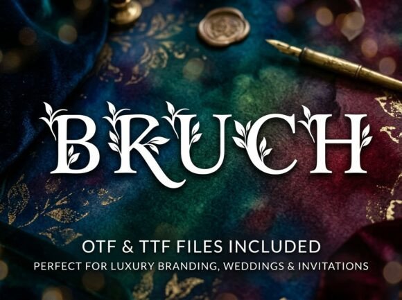 Bruch: A Display Font That Commands Attention