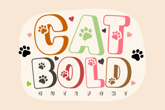 Cat Bold: A Display Font That Builds Trust with Pet & Kid Brands