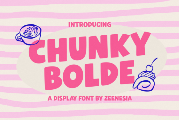 Chunky Bolde: A Display Font That Feels Like a Hug