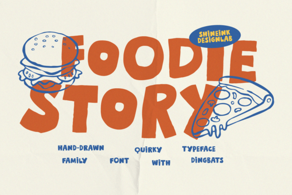 Foodie Story: A Display Typeface That Tastes Like Joy