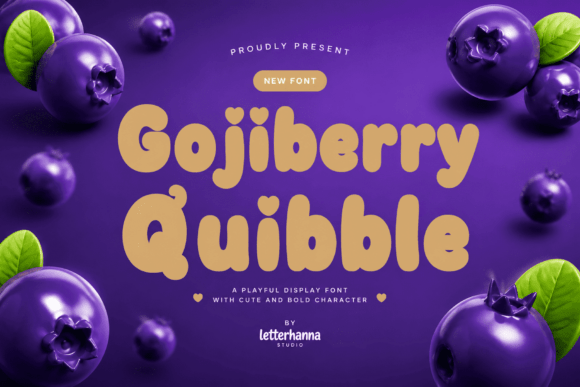 Gojiberry Quibble: A Display Font That Makes Kids’ Campaigns Instantly Legible