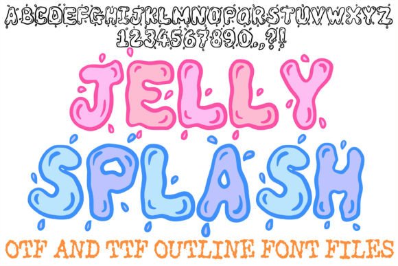 Jelly Splash Font: A Playful Display Typeface for Bold Brand Moments
