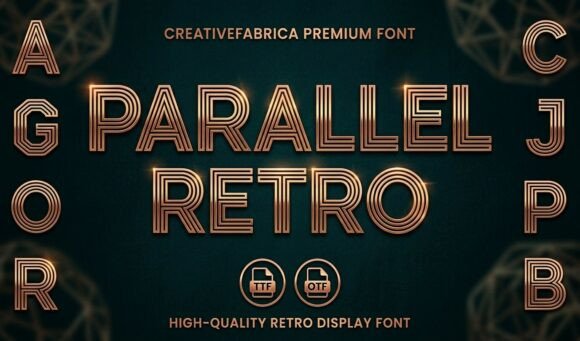 Parallel Retro: A Display Font That Anchors Editorial Mood