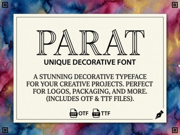 Parat: A Display Font That Elevates Your Brand Instantly