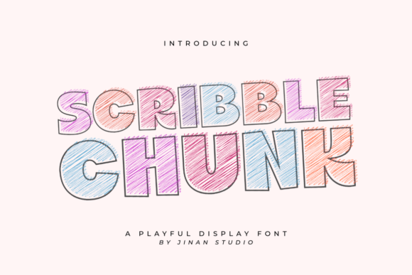 Scrible Chunk: A Display Font That Makes Your Headlines Feel Alive