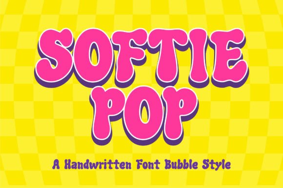 Softie Pop: A Playful Display Font for Editorial Charm