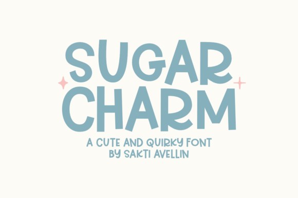 Sugar Charm: A Playful Display Font for Branding That Sticks