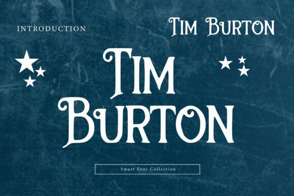 Tim Burton Font: A Whimsical Display Typeface for Memorable Branding