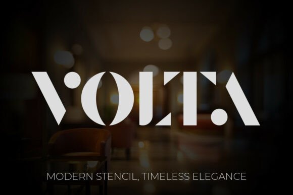 Volta: A Premium Display Font That Elevates Real Small Business Branding